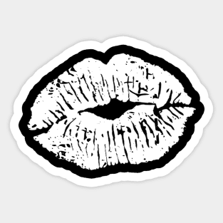 Kiss Mouth Lipstick Sticker